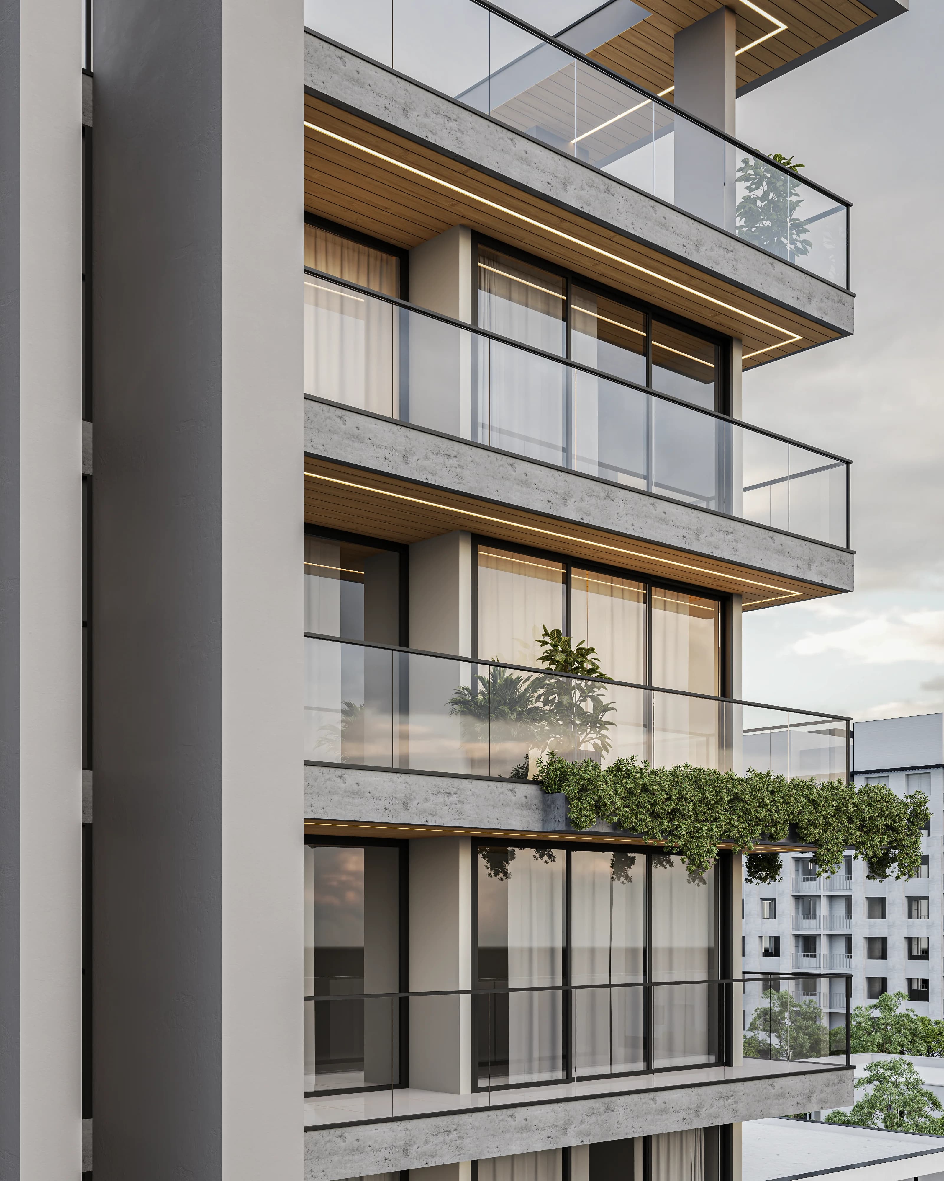 Arquitetura do Residencial Mônaco