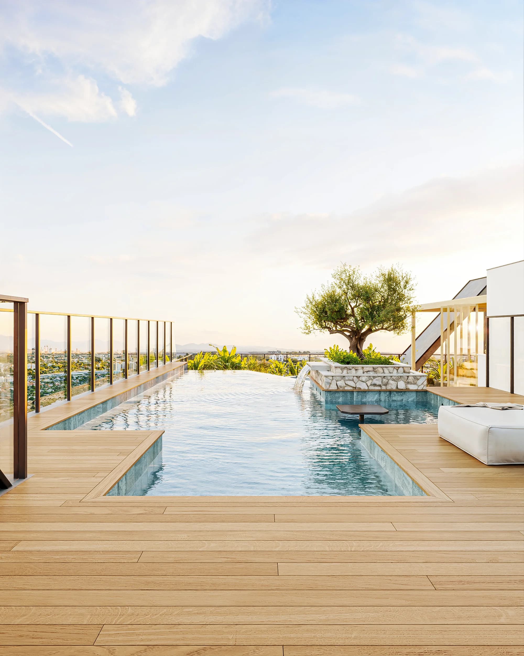 Leisure area of Skyline Tower